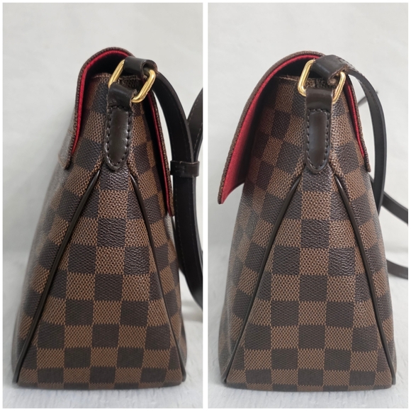 Auth Louis Vuitton Damier Ebene Besace Rosebery And Zipper Wallet Bundle - Picture 13 of 16